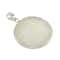 Green Amazonite Flat Round Pendant by Bead Landing™